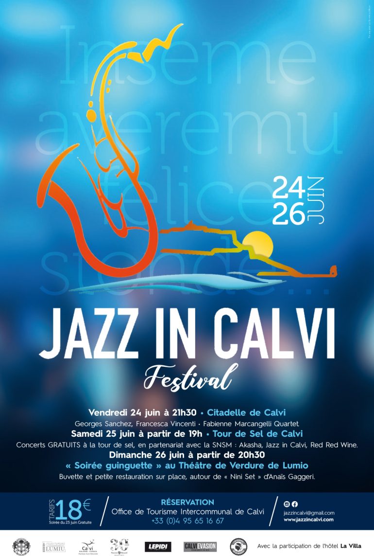 Jazz In Calvi Agenda Mairie de Lumio