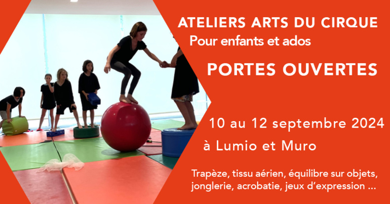 Association EMMA LAB’ : activités des Arts du Cirque