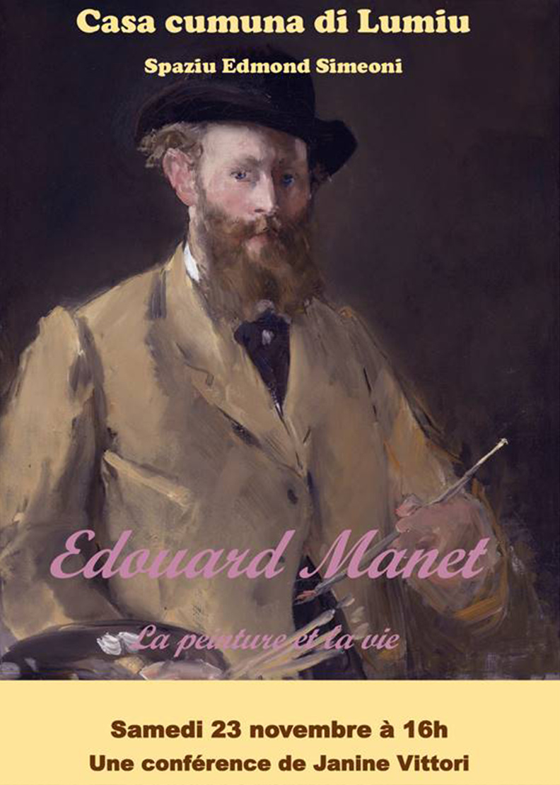 Conférence sur Edouard Manet - Spaziu Edmond SIMEONI le 23 novembre 2024