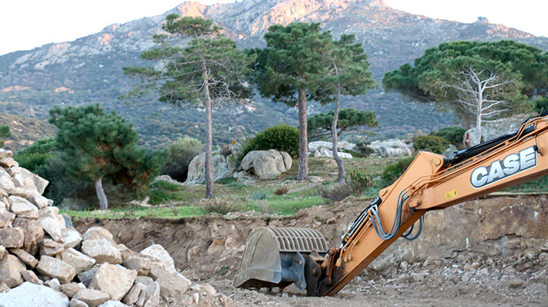 La marine de Sant Ambroggio en travaux